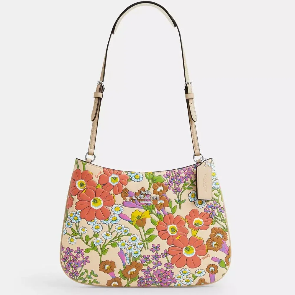 🐭 Coach Penelope Shoulder Bag With Floral Print